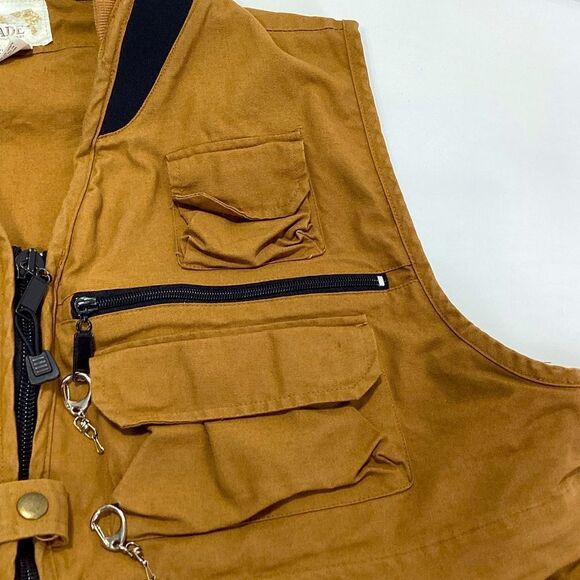 Utility Vest Fishing Vest Black Hawk Cascade Utility Vest Cargo Vest Canvas - Picture 8 of 12